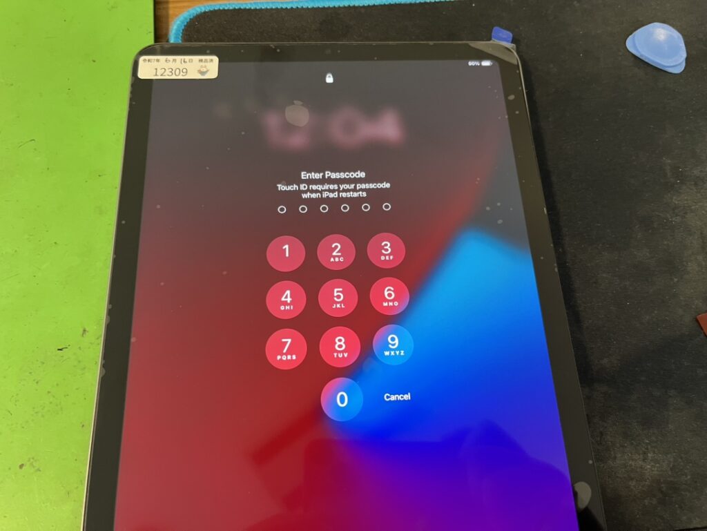 ipad Air 4 修理完了