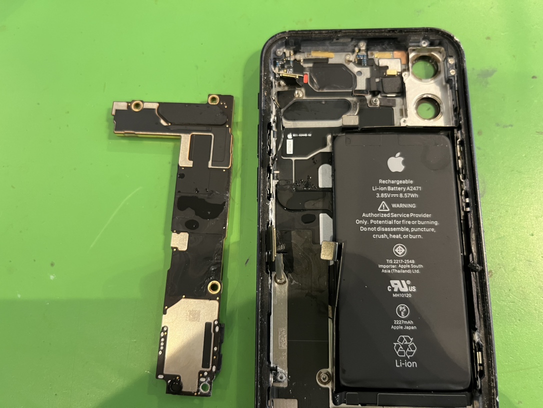 iPhone12mini 水没修理