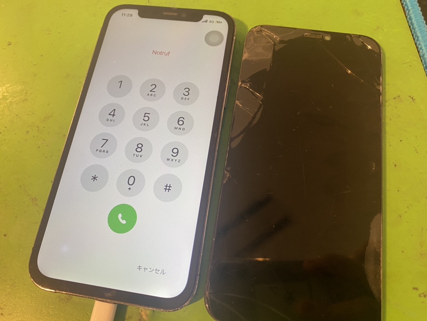 iPhone 12 Pro　画面交換　本牧