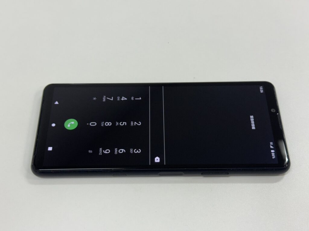 画面交換が完了し新品同様になったXperia 10 Ⅲ Lite