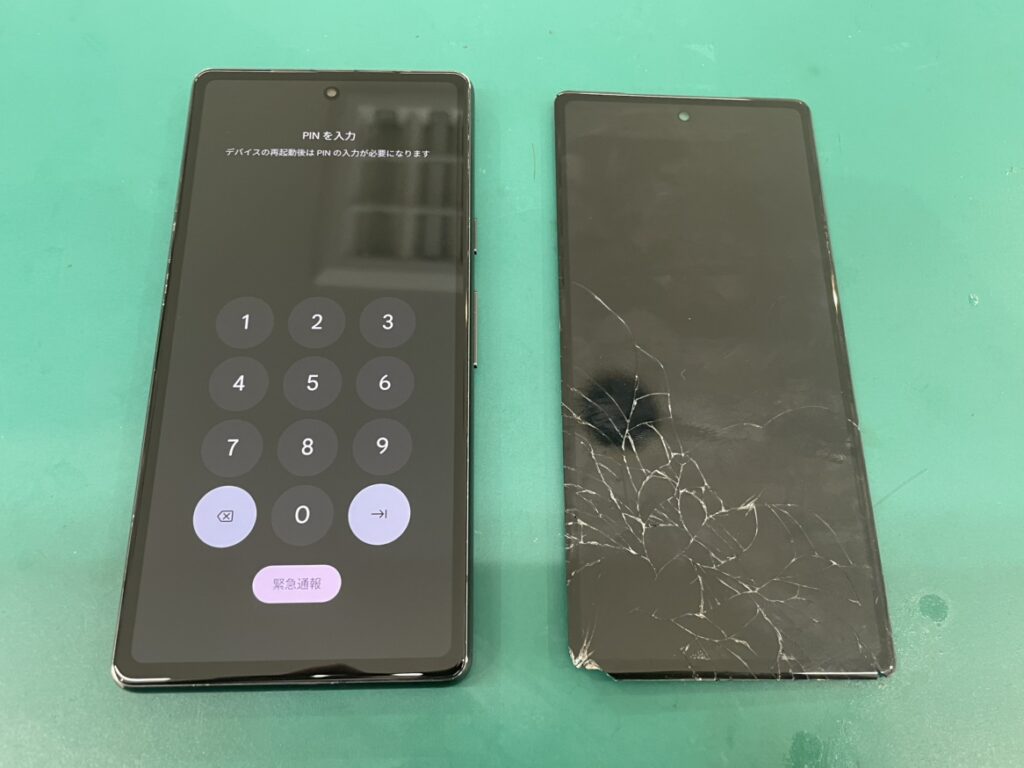 Pixel7a 画面修理 北陸