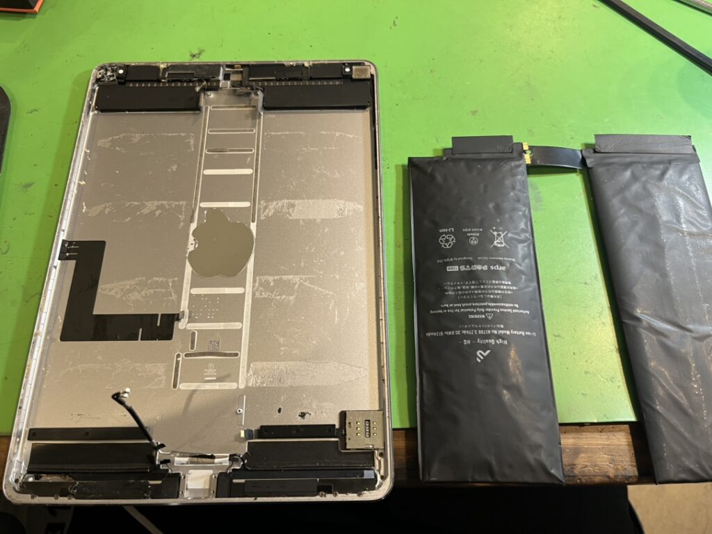 ipadpro10.5交換前の様子