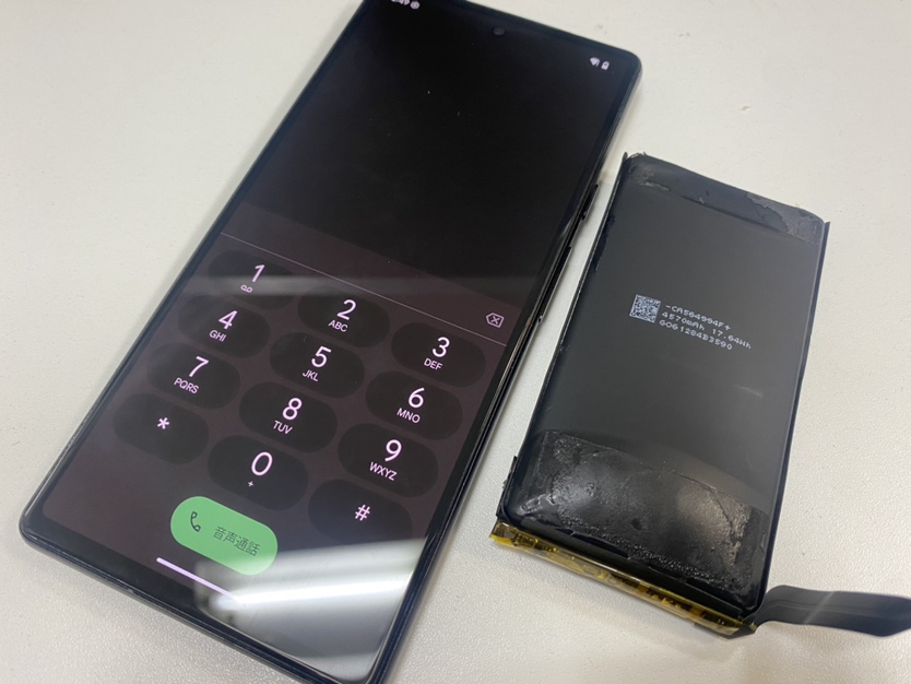修理後のPixel6