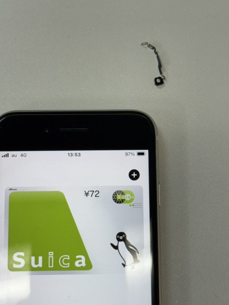 NFCパーツ交換で改善したiPhoneSE2