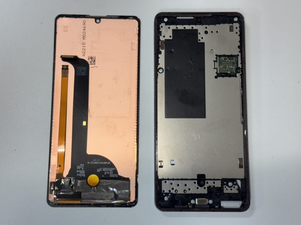 AQUOS sense6 画面交換②