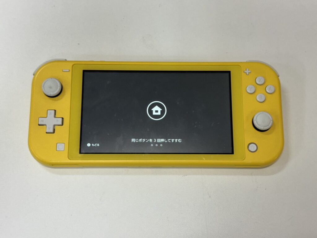 SwitchLite液晶交換③