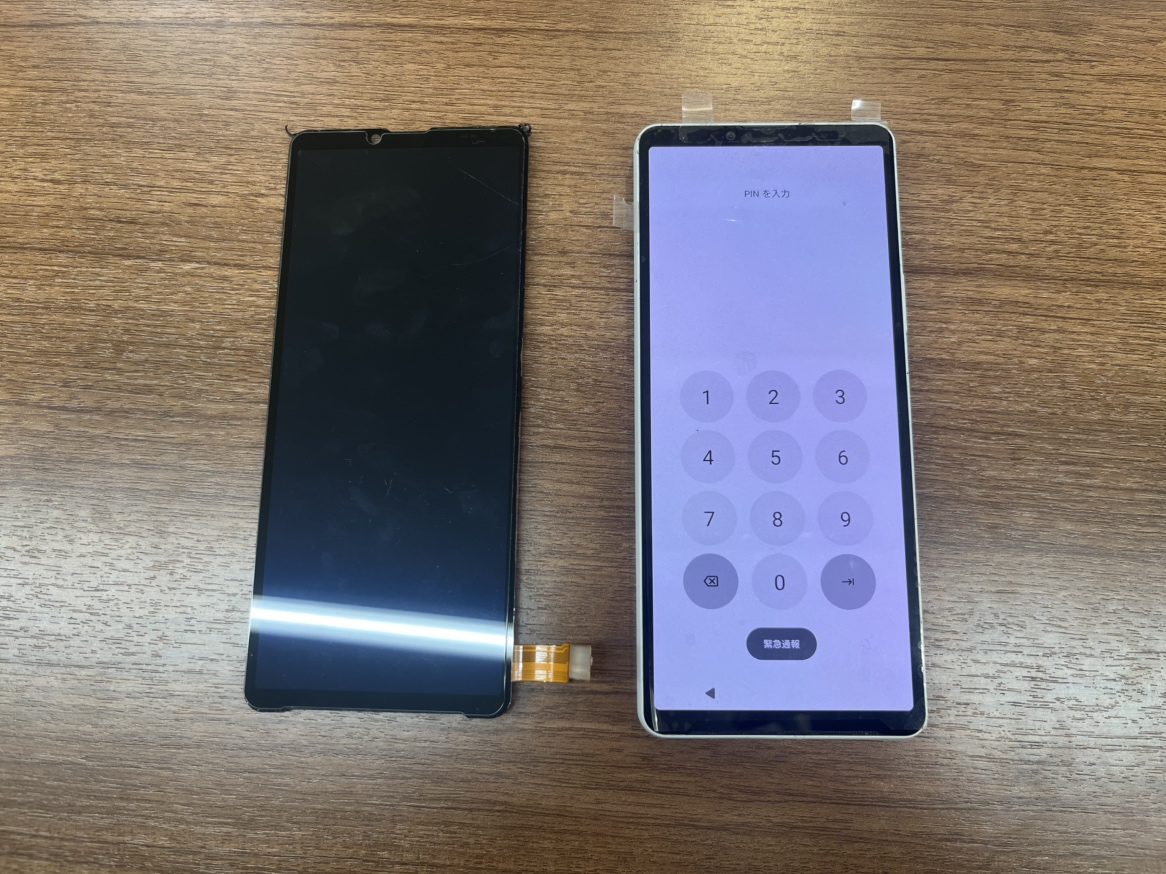 Xperia 10Ⅵ　フロントパネル交換　横須賀