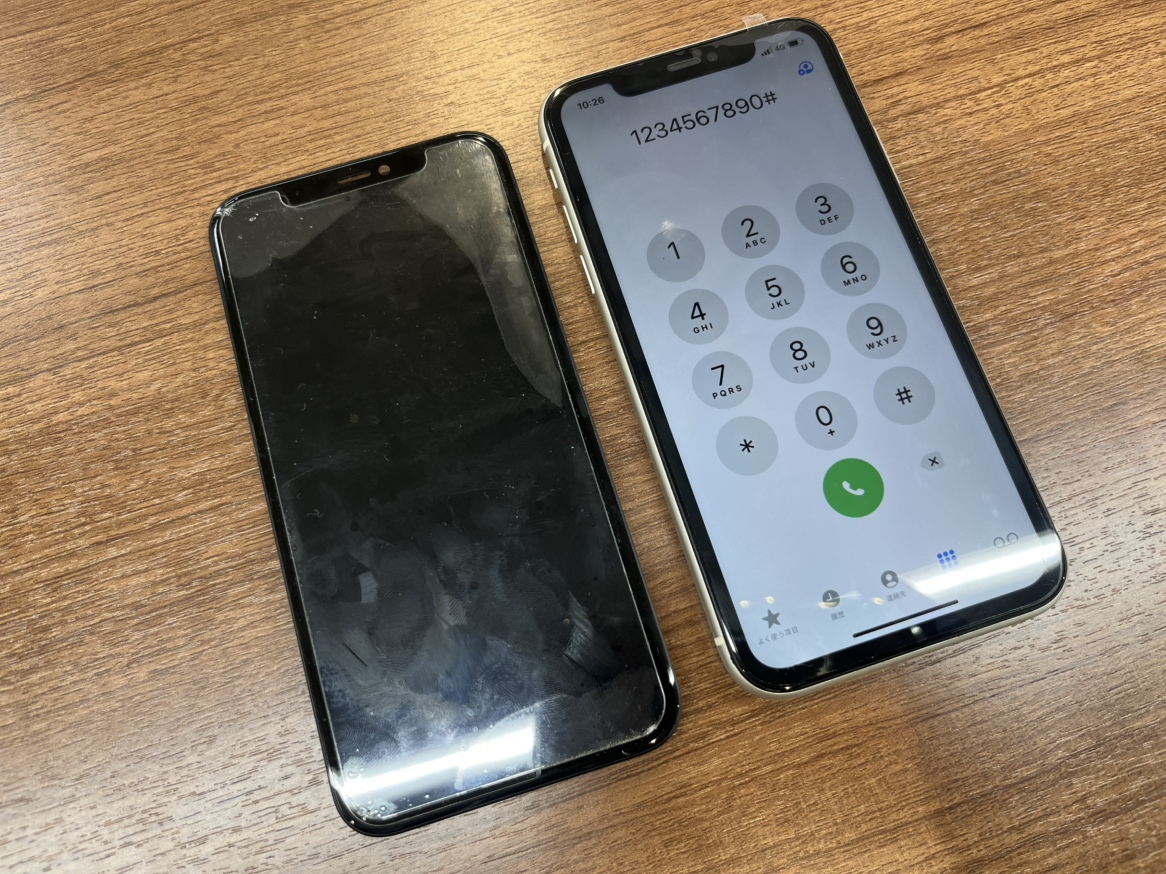 iPhone11　画面交換　横須賀