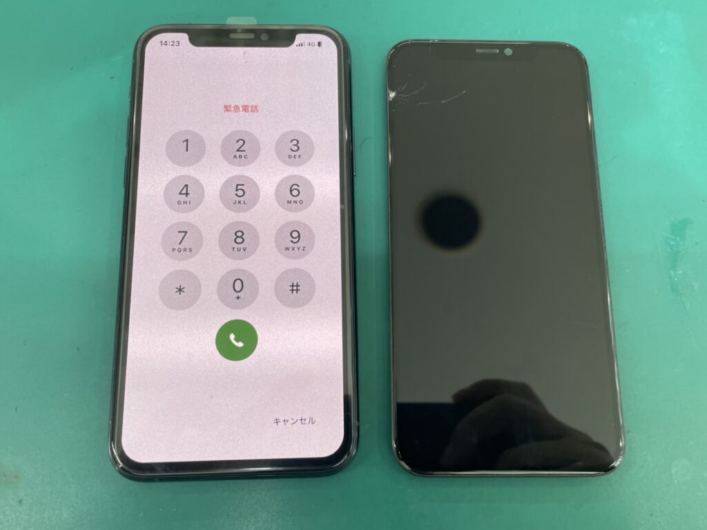 iPhoneXRタッチ不良 横須賀