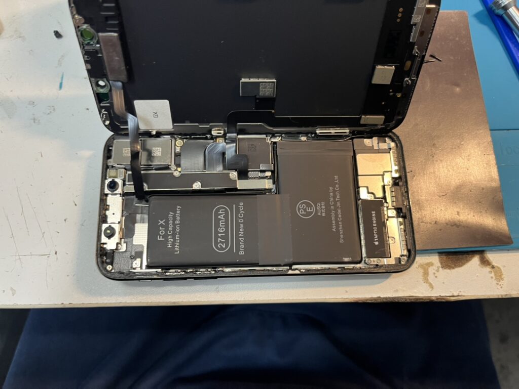 iPhoneX内部状態