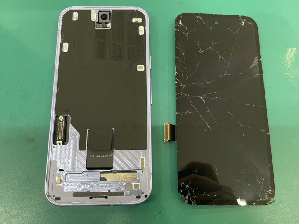 Pixel9a 画面割れ修理