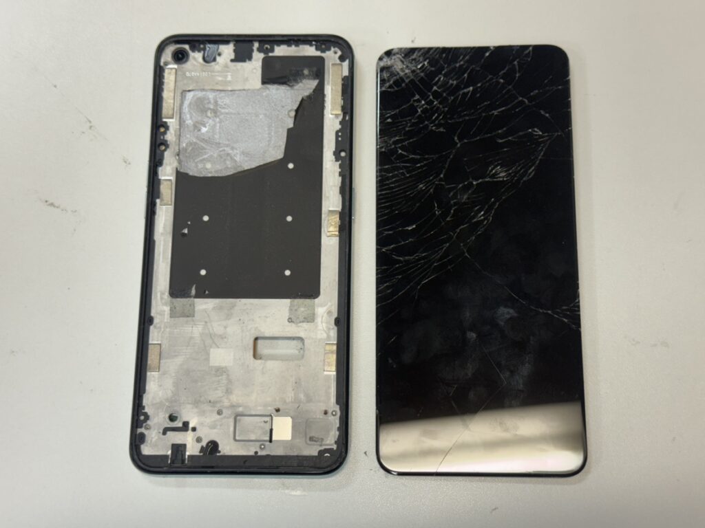 OPPO Reno5a 画面交換②