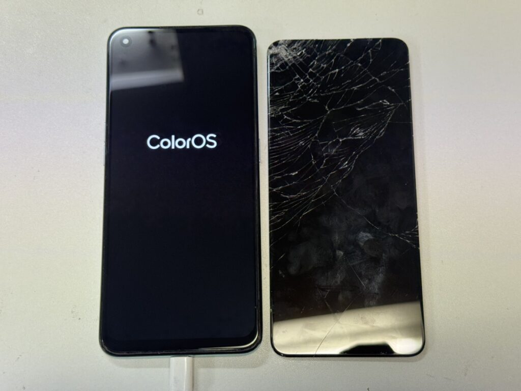 OPPO Reno5a 画面交換③