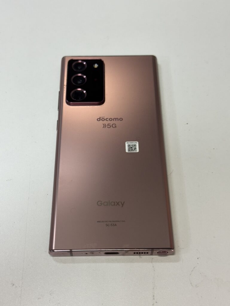 Galaxy Note20 Ultra 5G バッテリー交換①
