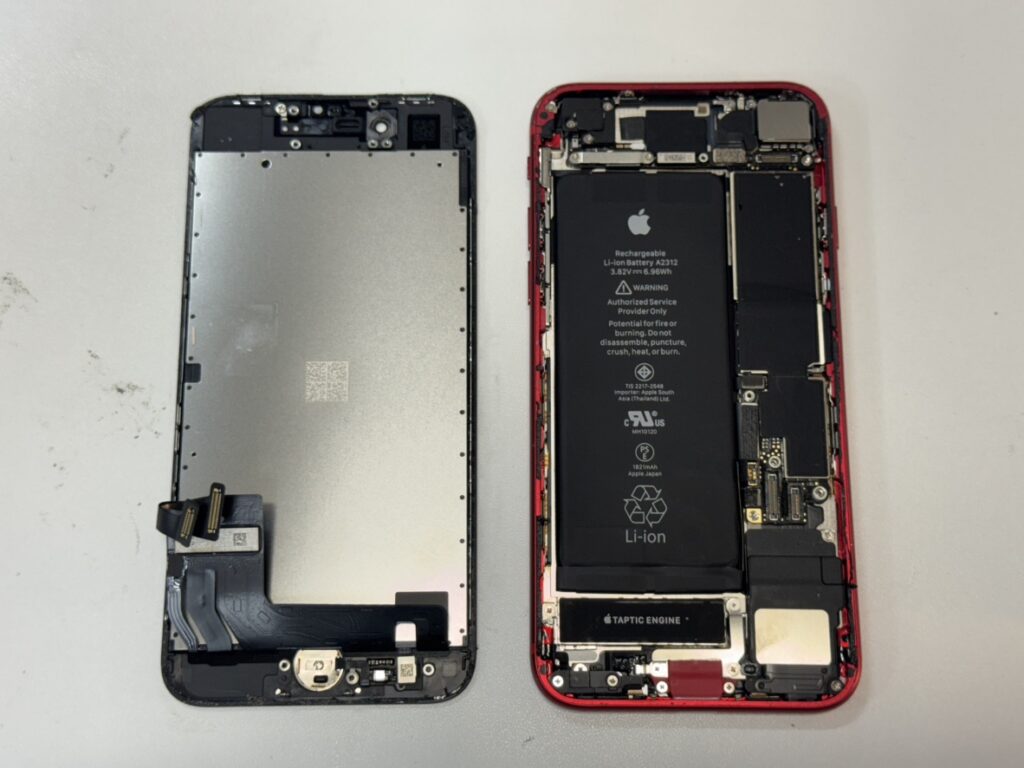 iPhoneSE 第2世代 画面 交換修理 修理中 関内 桜木町