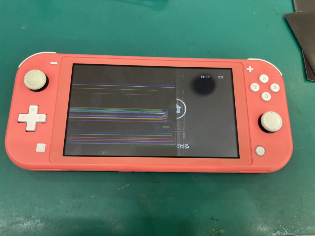 Nintendo Switch Lite　液晶交換　横須賀　追浜