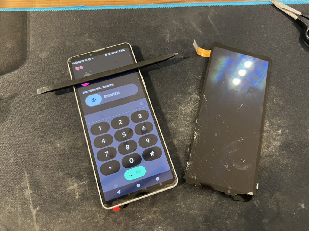 Xperia 10 Ⅵ 画面交換後