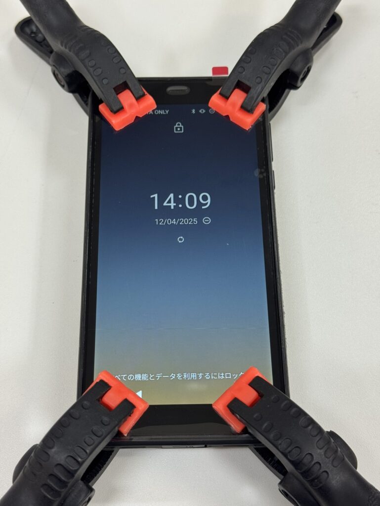 持ち込みパーツによる画面交換修理が完了し、新品同様に綺麗になったBlackview BV6300 Pro