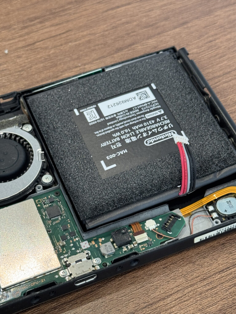 Switch バッテリー交換 関内 桜木町 修理後