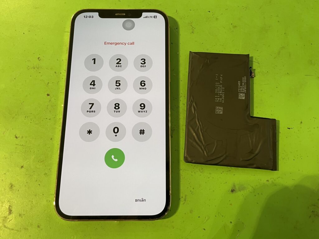 iPhone12ProMAXバッテリー交換