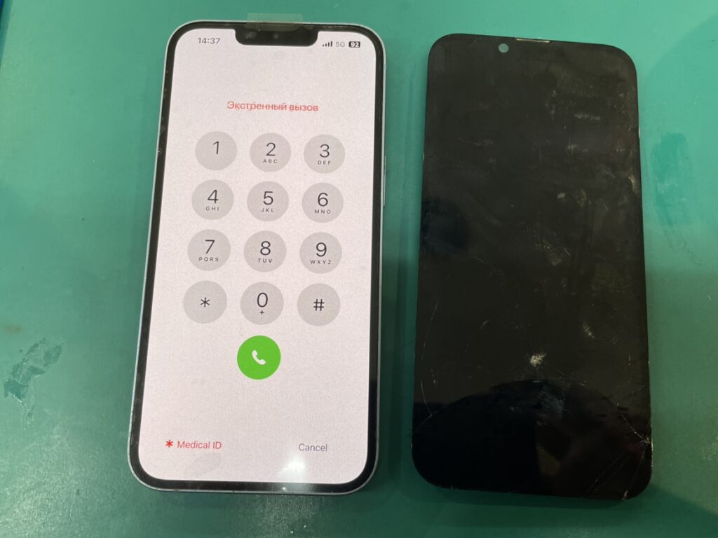 iPhone14Plus液晶画面交換　横須賀