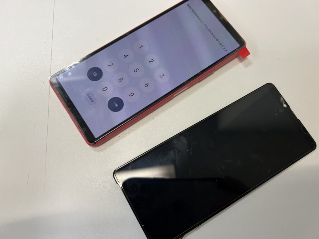 Xperia10 Ⅲ交換後