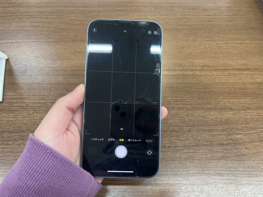 iPhone 14 Plus アウトカメラ交換　横須賀　久里浜　即日修理対応