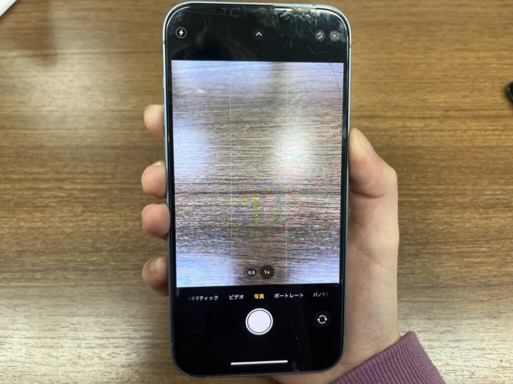 iPhone 14 Plus アウトカメラ交換　横須賀　久里浜　即日修理対応