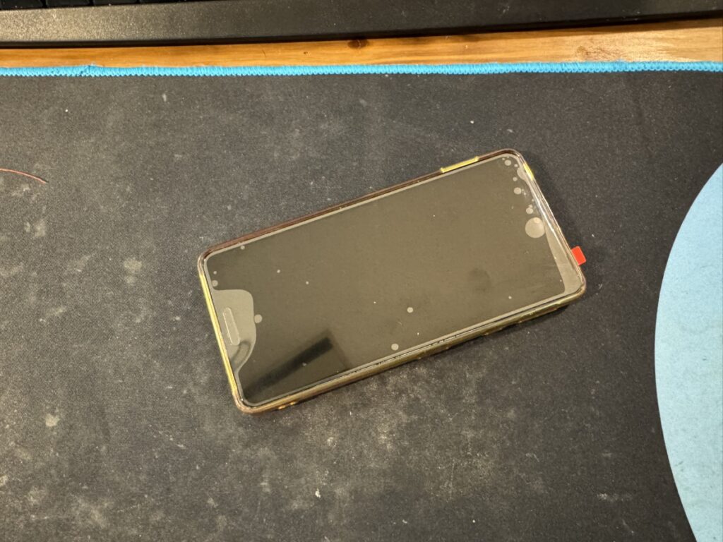 画面交換で指紋認証機能も正常に戻ったAQUOS sense4の動作確認