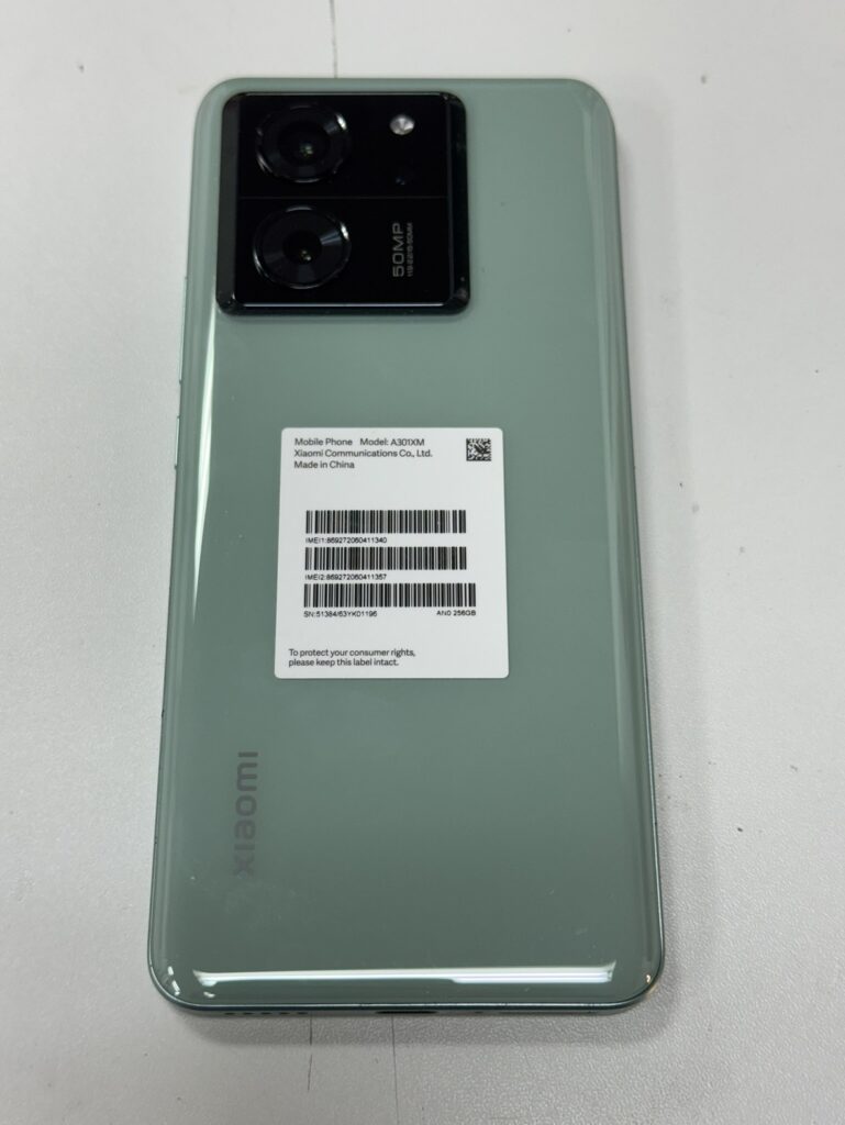 電池が劣化したXiaomi 13T Pro。