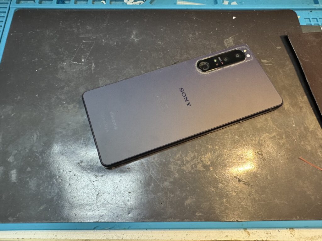 指紋認証が反応しなくなったXperia 1 IVをフェニックス横浜関内本店で受付
