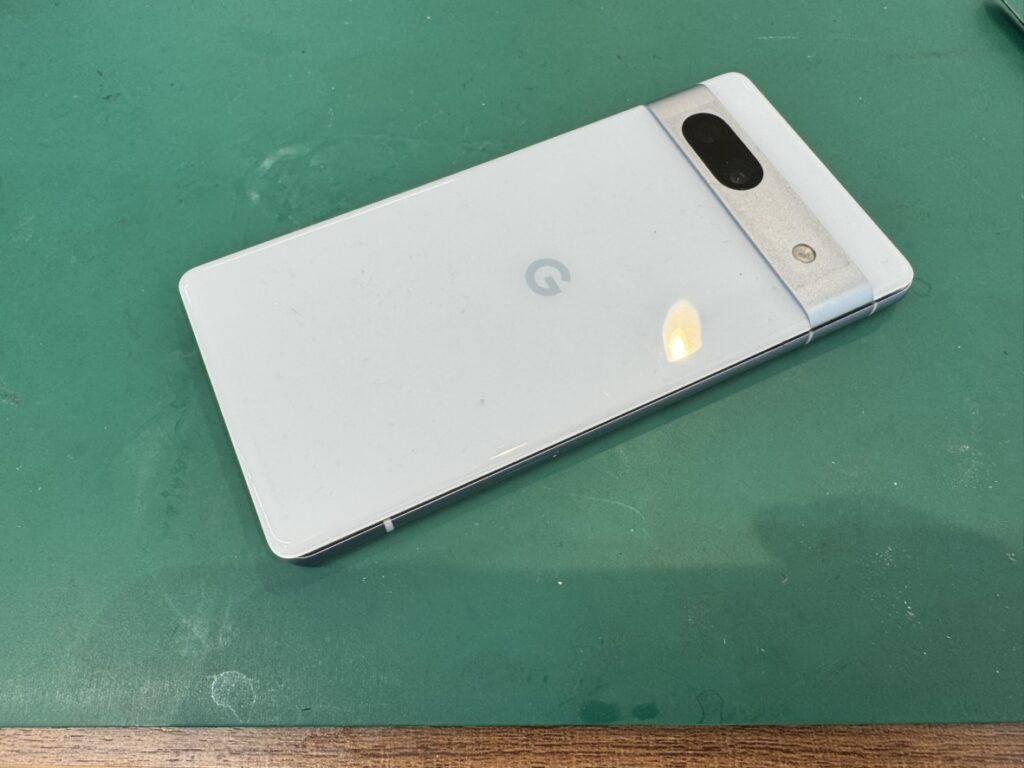 横須賀エリアから受付したバッテリーの減りが早いGoogle Pixel 7a